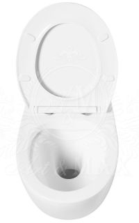 Подвесной унитаз Art&Max Elegant безободковый белый AM9316CHR